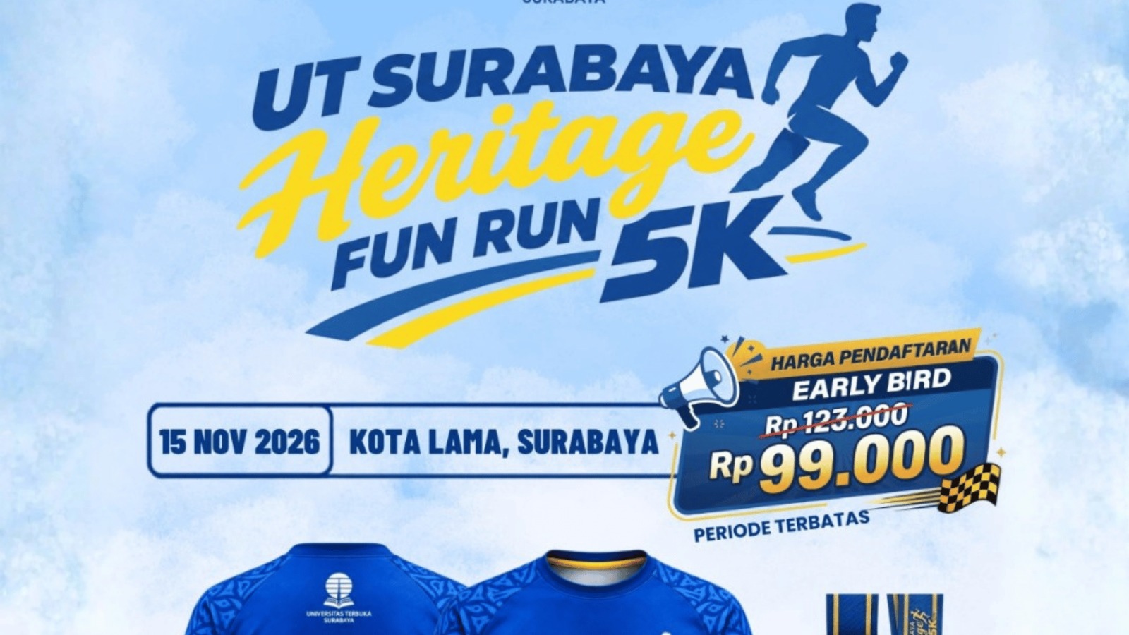 📣 UT SURABAYA HERITAGE FUN RUN 5K — RUN THE HERITAGE, FEEL THE CITY!